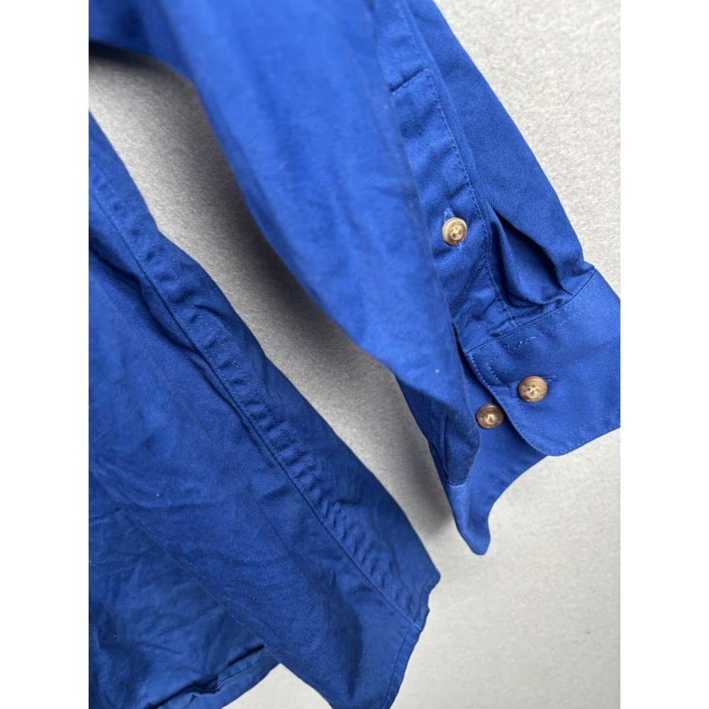 ARIAT Men's Shirt XXL Blue Button Down Long Sleeve Shirt Classic Western 3551 - Picture 15 of 16